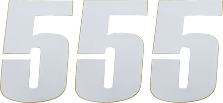 MOOSE Racing number moose #5 6 white wit | Femon Parts