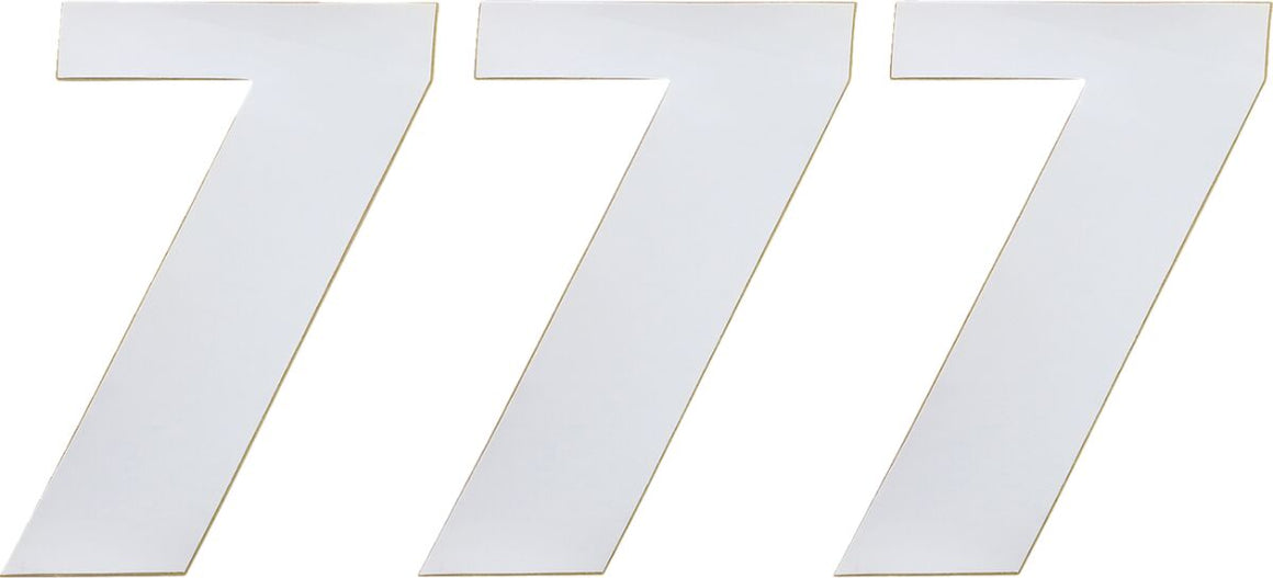 MOOSE Racing number moose #7 6 white wit | Femon Parts