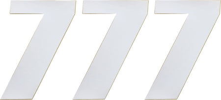 MOOSE Racing number moose #7 6 white wit | Femon Parts