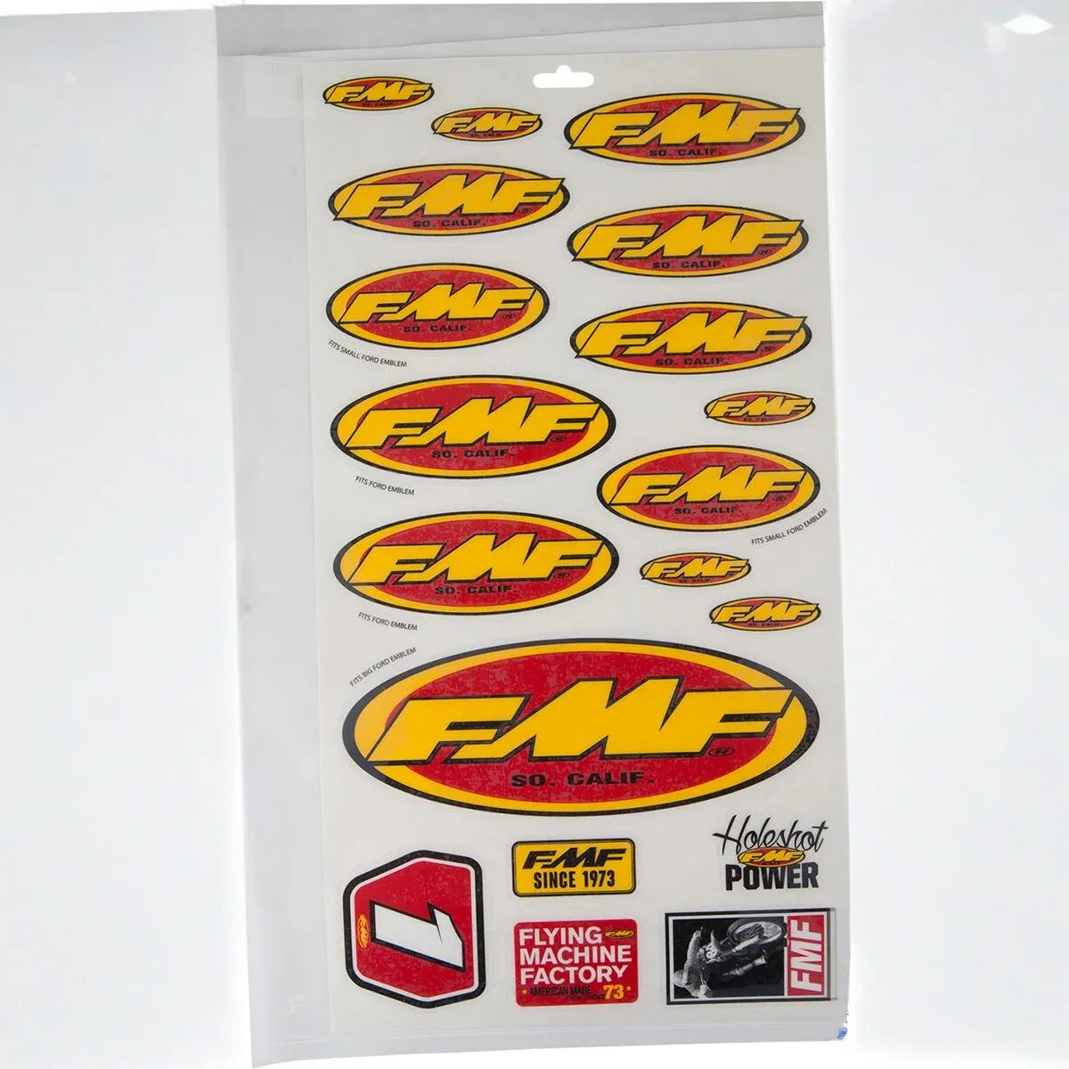 FMF Racing Assorted stickers zwart | Femon Parts