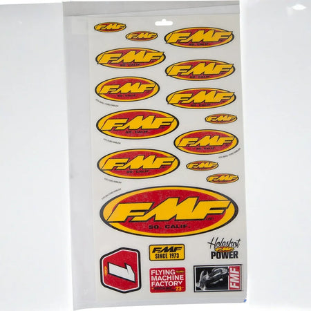 FMF Racing Assorted stickers zwart | Femon Parts