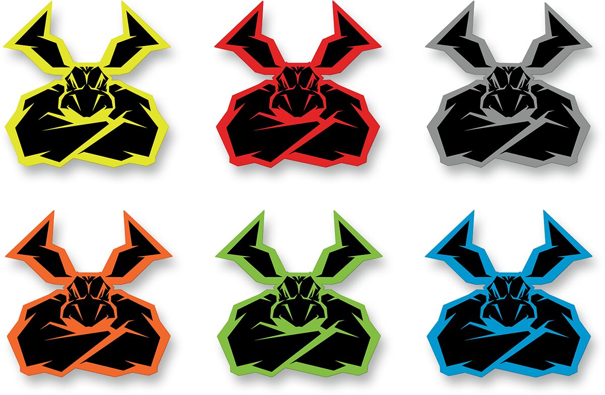 MOOSE Racing decal s18 agroid 6pk | Femon Parts