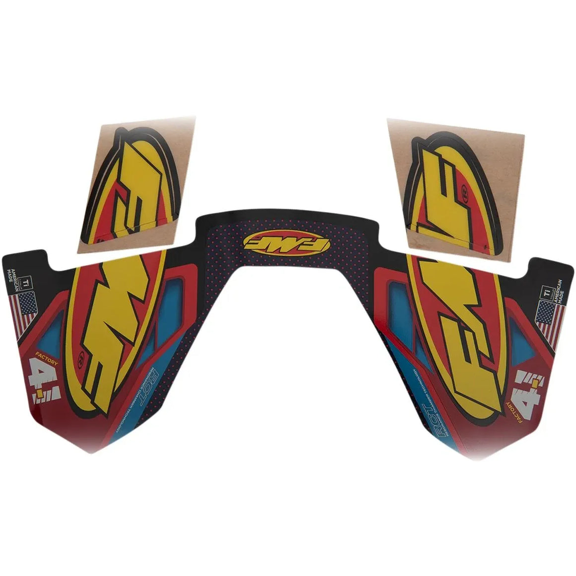 FMF Racing Exhaust stickers zwart | Femon Parts