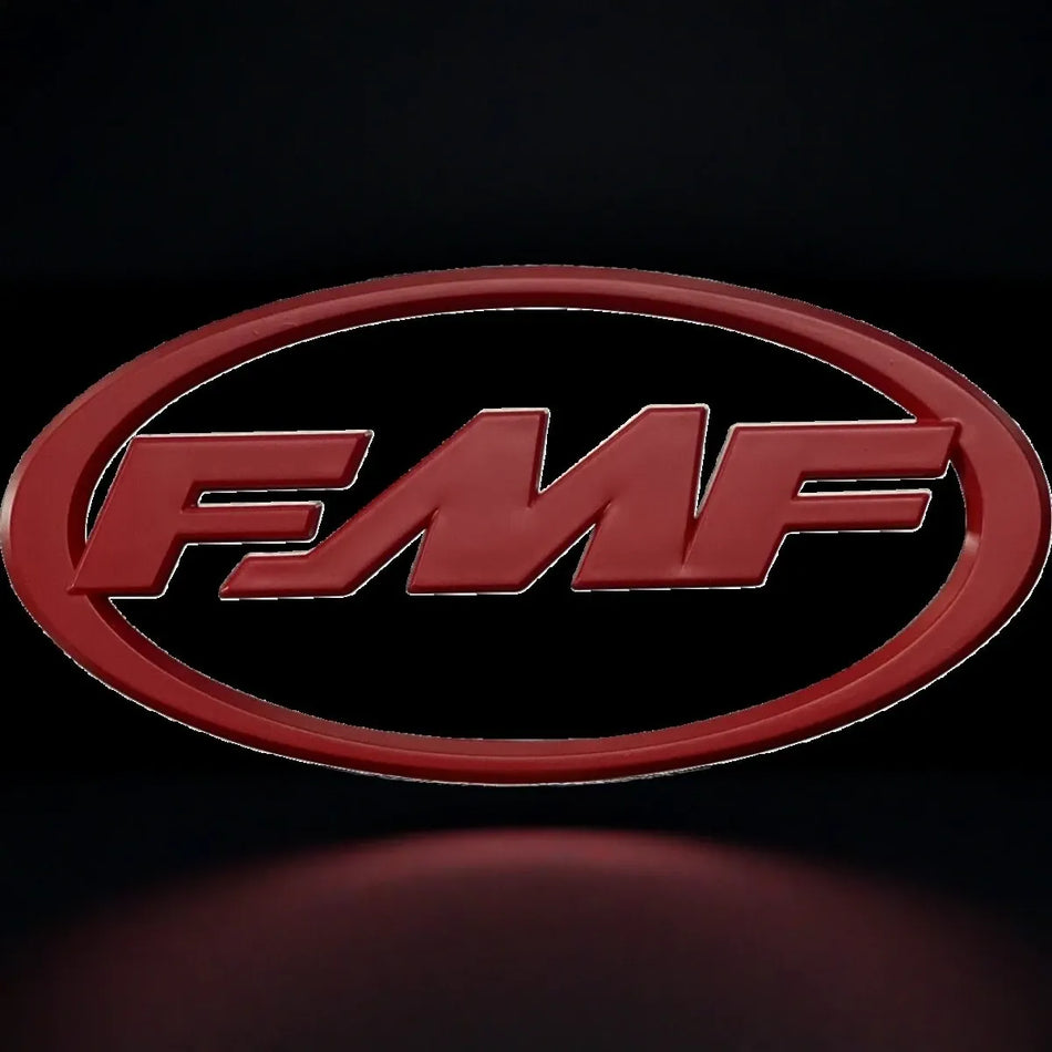 FMF Racing Exhaust stickers red
