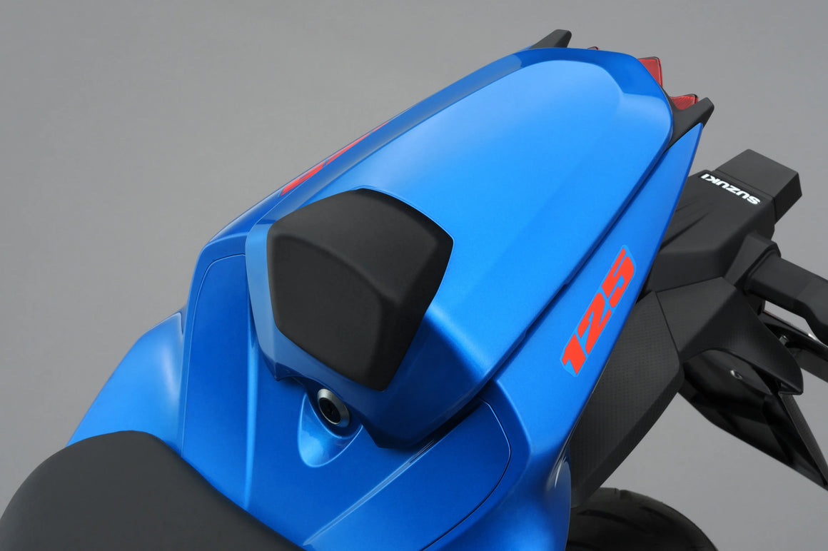 Buddyseat cover GSX-S/R125 Blauw