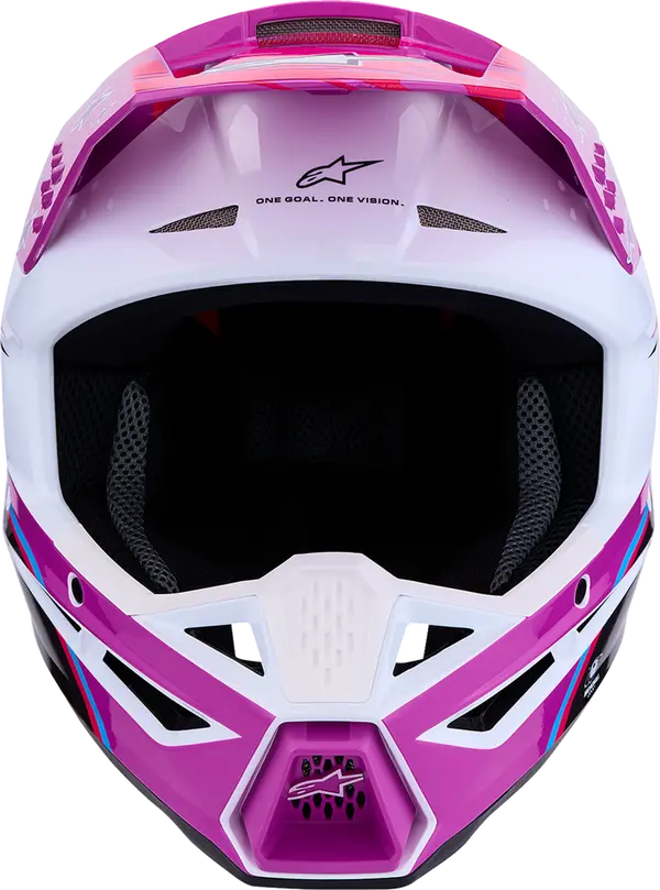 Alpinestars Helm SM3 FALCON Paars/Wit/Roze