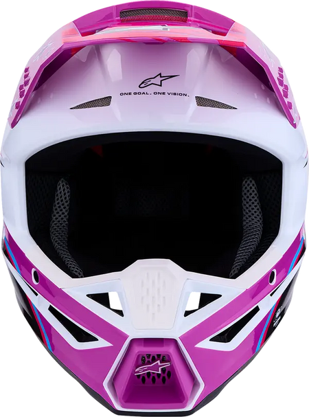 Alpinestars Helm SM3 FALCON Paars/Wit/Roze