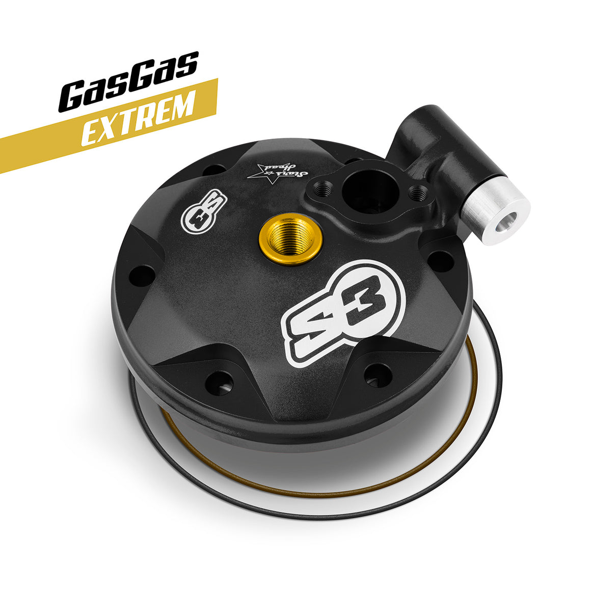 S3 Parts EXTREM HEAD GASGAS EC 250 BLACK