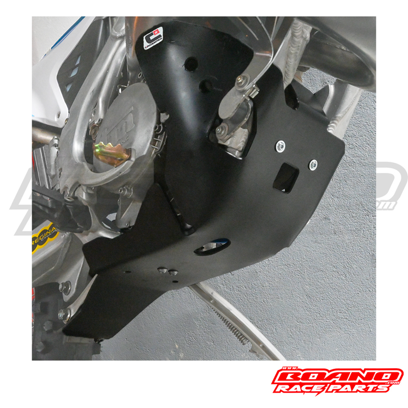 BOANO skidplate Extreme, zwart - TM 125/144 2T (2022-2024)