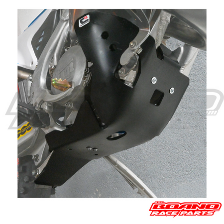 BOANO skidplate Extreme, zwart - TM 125/144 2T (2022-2024)