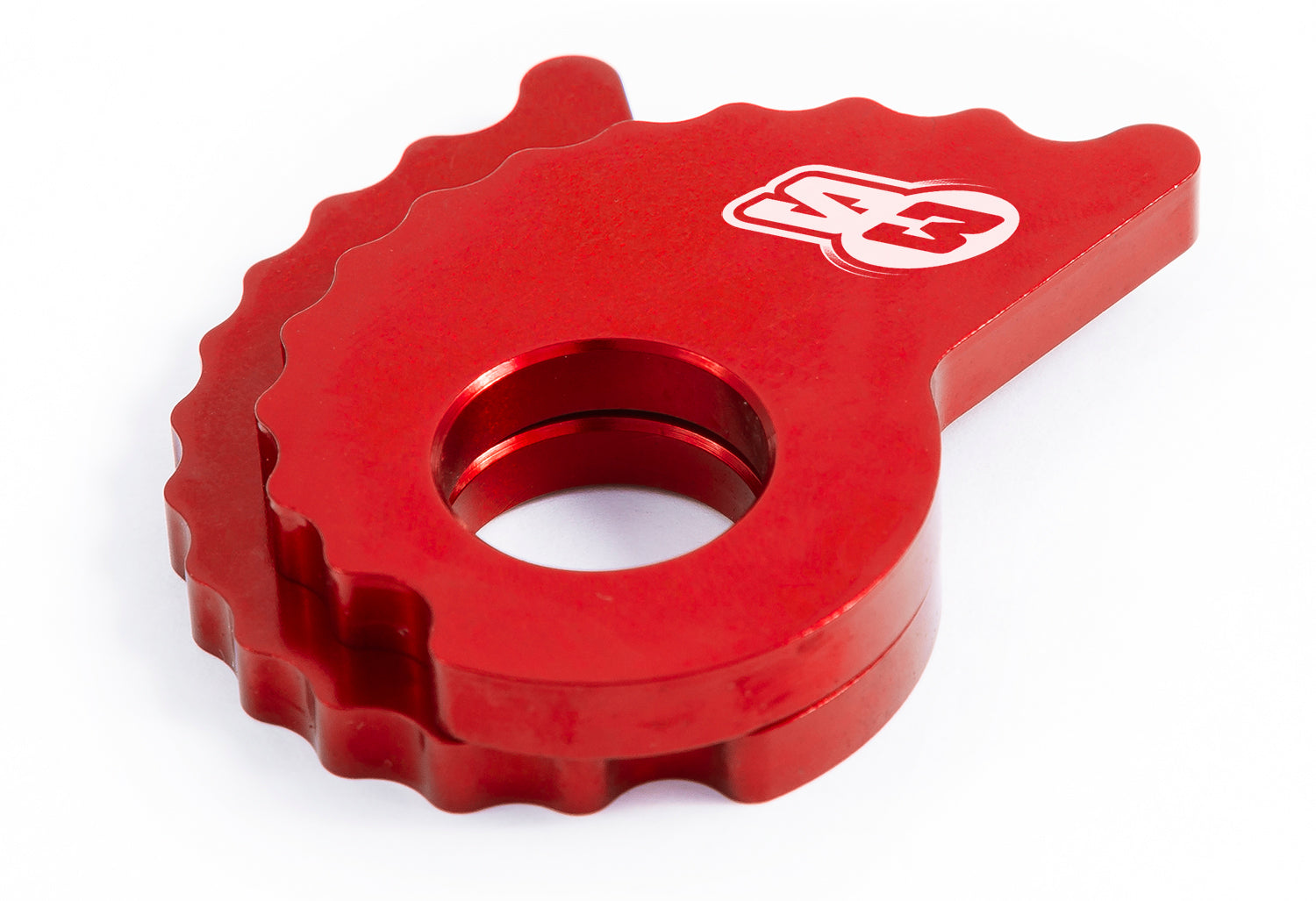 S3 Parts CHAIN ADJUSTER RACING D17MM RED