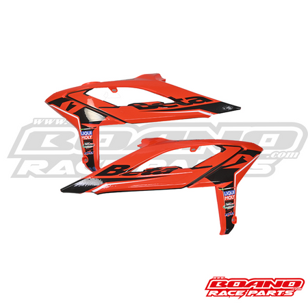 BOANO spoilers met stickers voor grotere tank, X-Pro 2026 - Beta X-Pro (2025-2026)