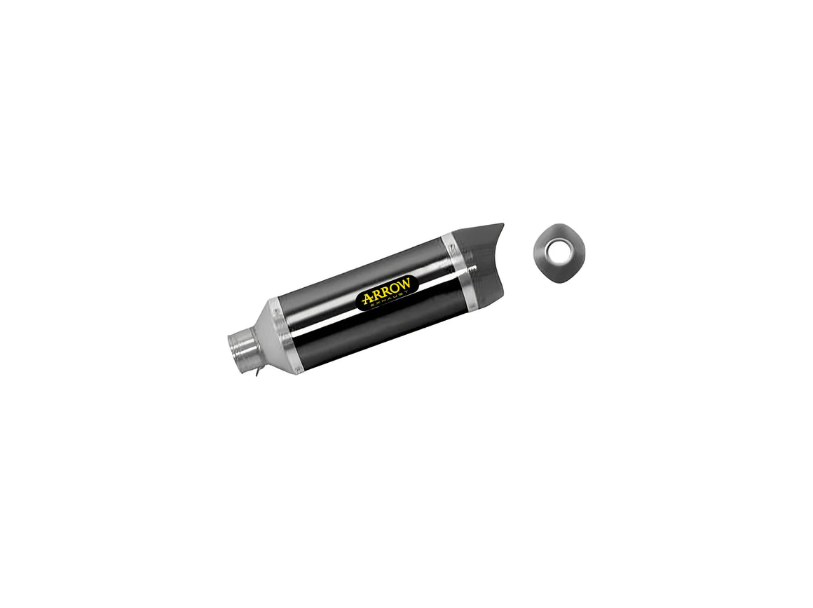 Arrow KTM DUKE 200 2011-2014 – Street Thunder aluminium silencer with carby end cap | Femon Parts