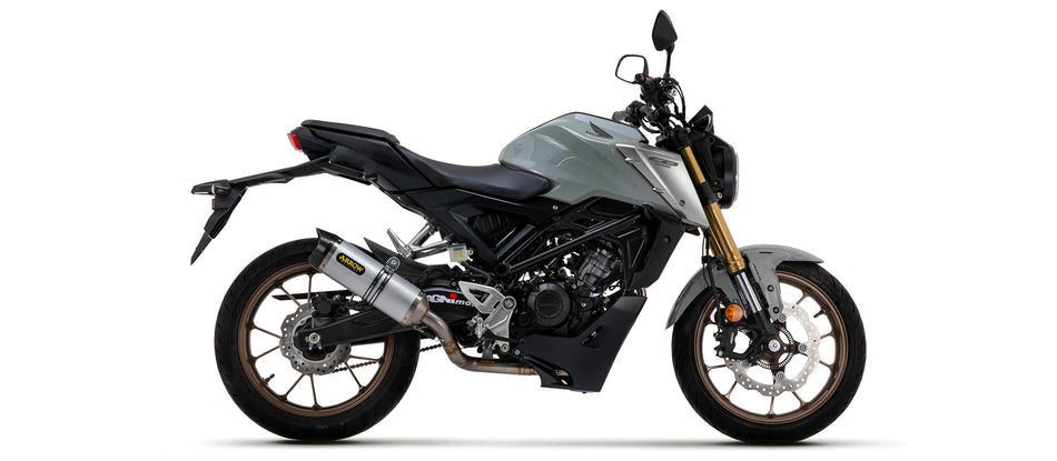Arrow Honda CB 125 R 2021-2024 – Full system with Thunder aluminium silencers | Femon Parts