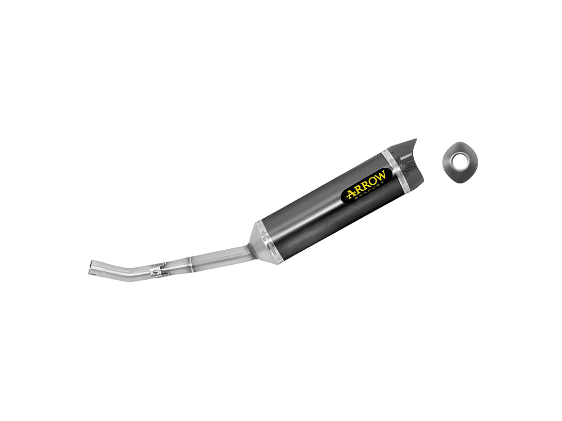 Arrow Yamaha WR 125 R/X 2009-2016 – Street Thunder aluminium silencer with carby end cap | Femon Parts