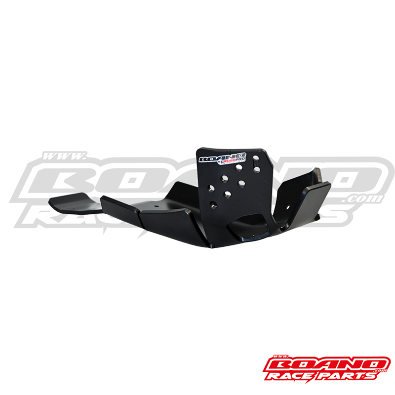 BOANO skidplate Extreme 8 mm, zwart - TM 250/300 2T (2022-2026)