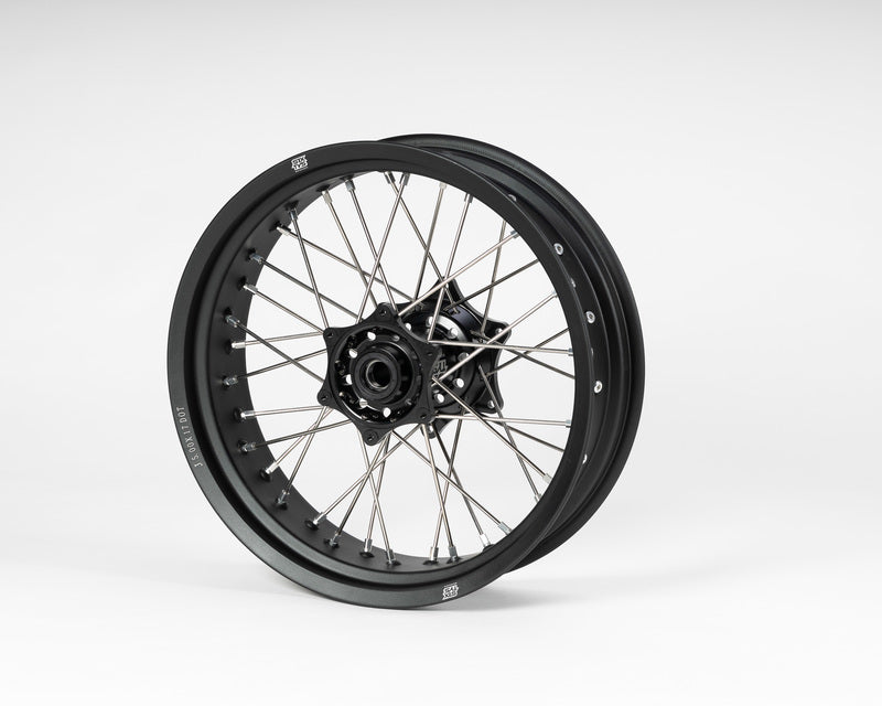 Sixty5 Supermoto Wielenset Zwart/Zwart 3.50-17 / 5.00-17