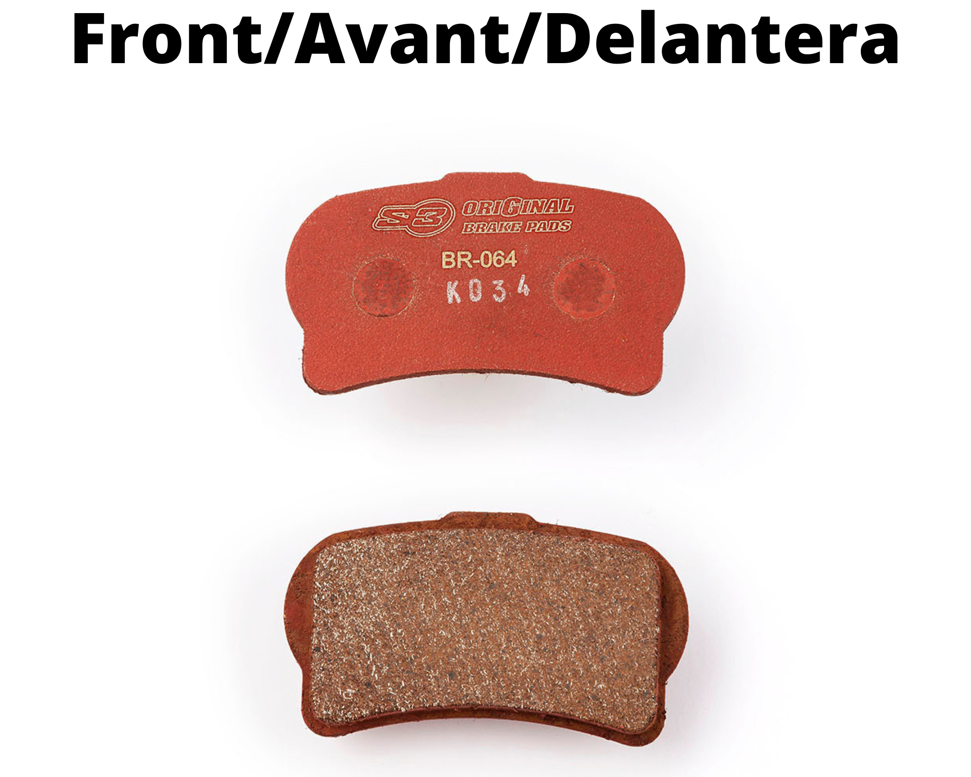 S3 Parts "ORIGINAL" BRAKE PADS HIGH QUALITY