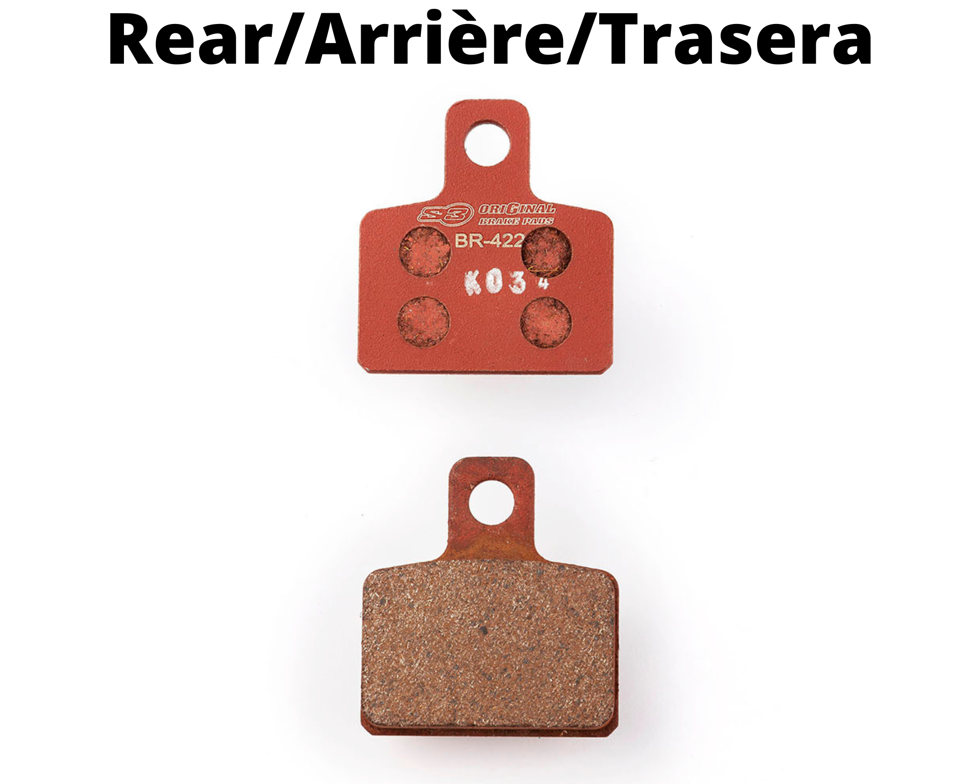 S3 Parts "ORIGINAL" BRAKE PADS HIGH QUALITY
