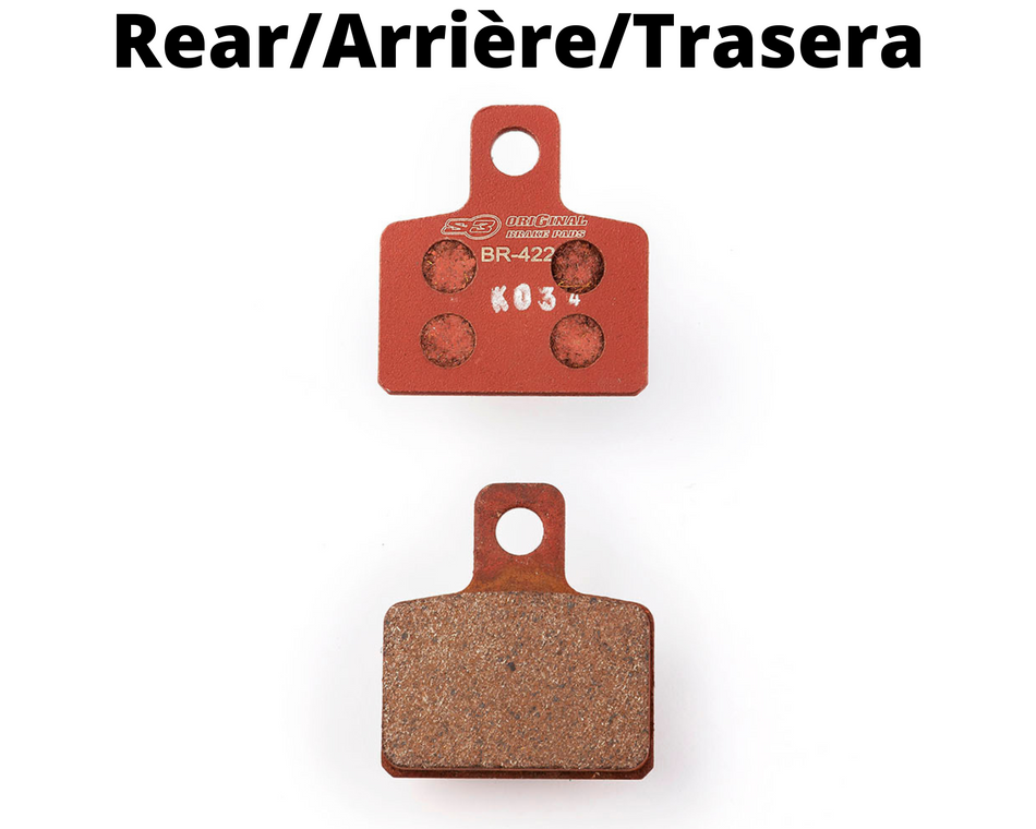 S3 Parts "ORIGINAL" BRAKE PADS HIGH QUALITY