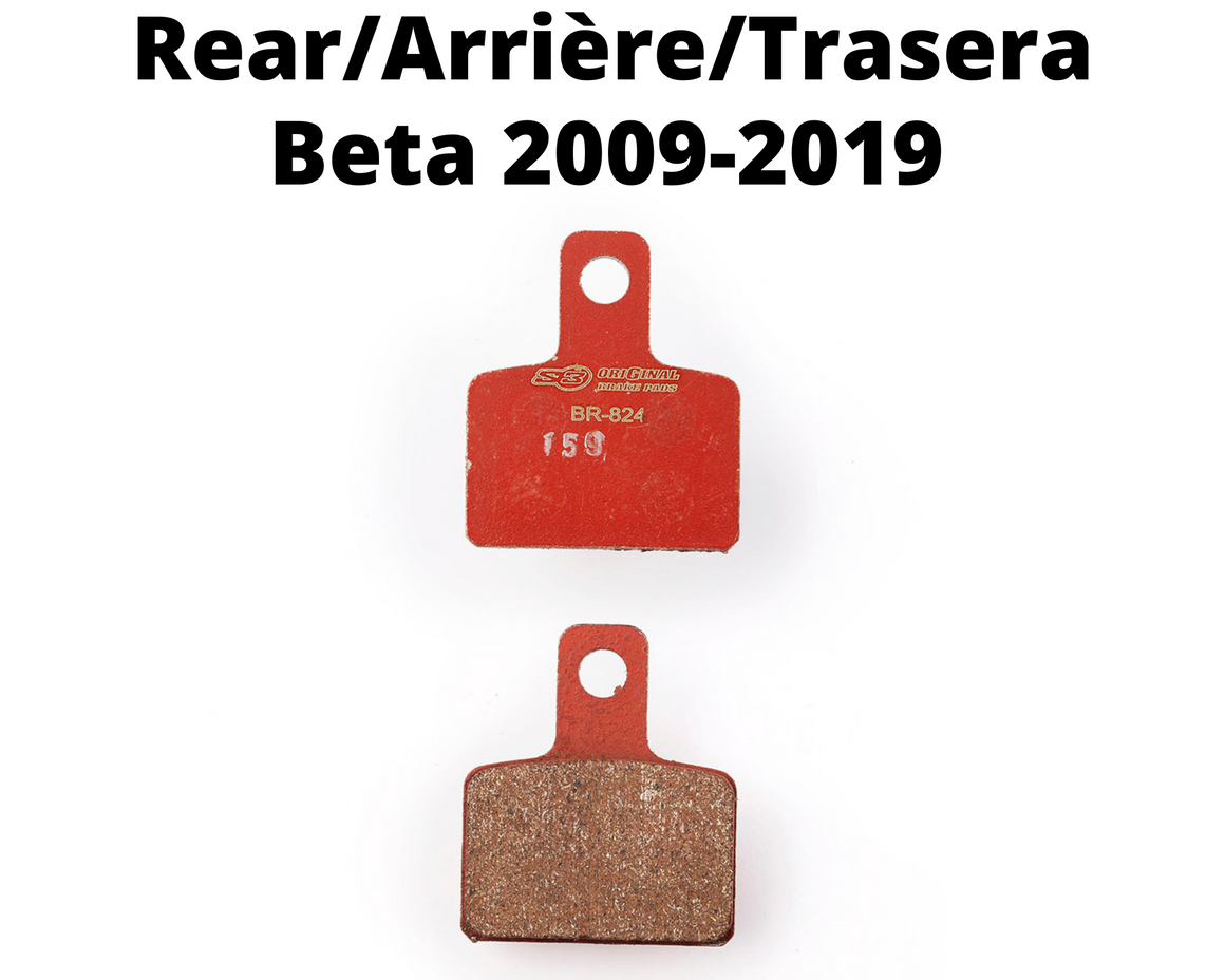 S3 Parts "ORIGINAL" BRAKE PADS HIGH QUALITY