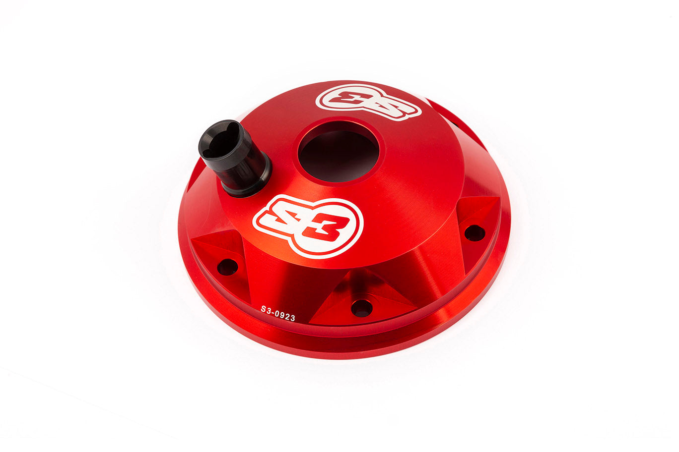 S3 Parts HEAD COVER TRIAL  VERTICAL RED