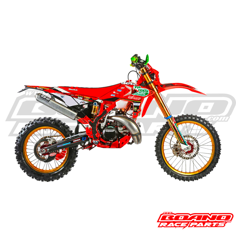 BOANO stickerkit Team Boano 2019 replica, rood - Beta RR 2T/4T (2018-2019)