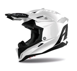 Fliegerhelm, 3-farbig, weiß glänzend