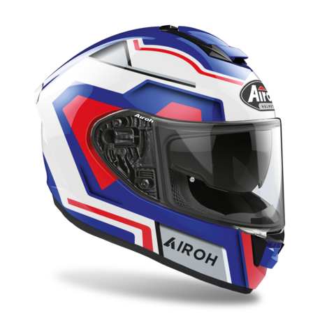 Airoh ST.501 Square blue/red gloss Helm image 2