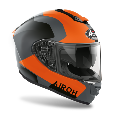 Airoh ST.501 Dock orange matt Helm image 2