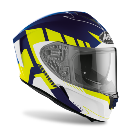 Airoh Spark Rise blue/yellow matt Helm image 2