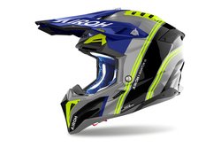 Aviator-Helm 3 Hima Blau Glanz