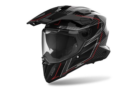 Airoh Helmet Commander 2 Carbon Stylish Gloss