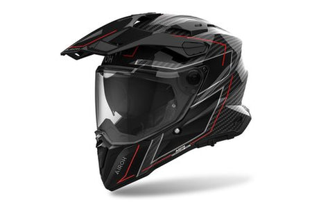 Airoh Helmet Commander 2 Carbon Stylish Gloss
