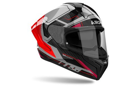Airoh Helmet Matryx Rocket Red Fluo Gloss
