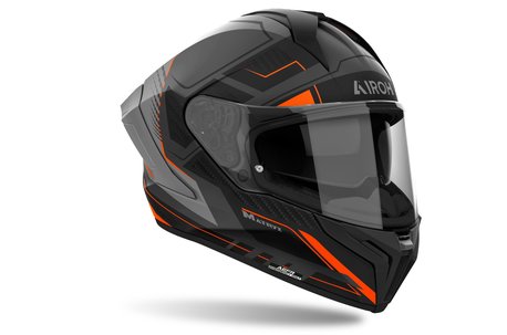 Airoh Helmet Matryx Rocket Orange Matt