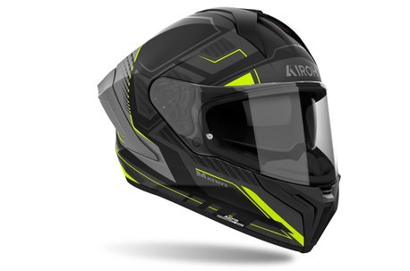 Airoh Helmet Matryx Rocket Yellow Matt
