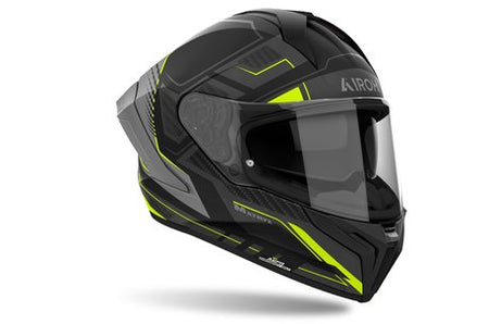 Airoh Helmet Matryx Rocket Yellow Matt