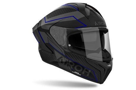 Airoh Helmet Matryx Sentinel Blue Matt