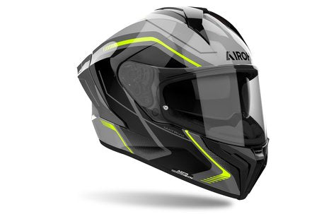 Airoh Helmet Matryx Wide Yellow Gloss