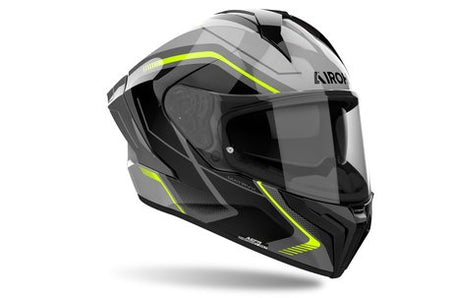 Airoh Helmet Matryx Wide Yellow Gloss
