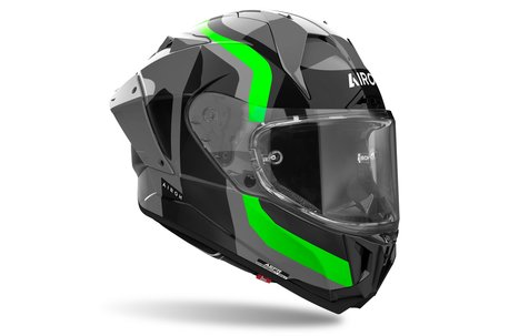 Airoh Helmet GP 800 Competition Green Fluo Gloss image 2