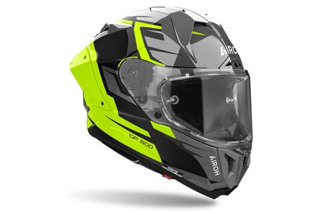 Airoh Helmet GP 800 Master Yellow Gloss image 2