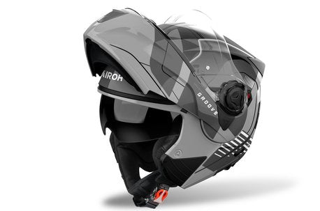 Airoh Helmet Specktre Groove Grey Gloss