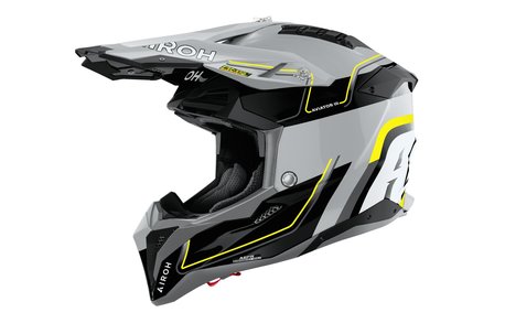 Aviator 3 Leader Helm, gelb glänzend