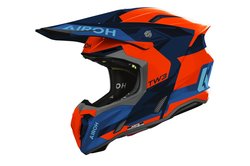 Helmet Twist 3 Fancy Orange/Blue gloss
