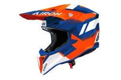 Helmet Wraaap Vision Orange/Blue gloss