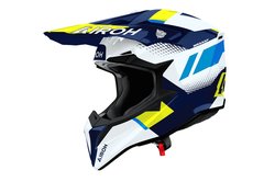Helmet Wraaap Vision Yellow/Blue gloss