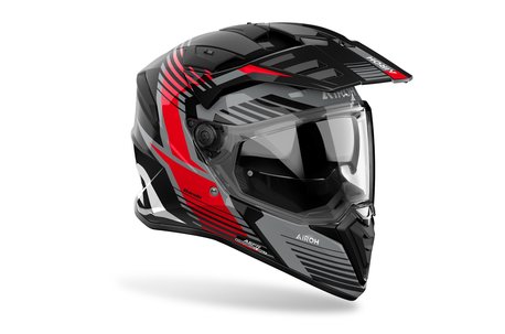 Airoh Helmet Bandit Spicy red gloss image 2