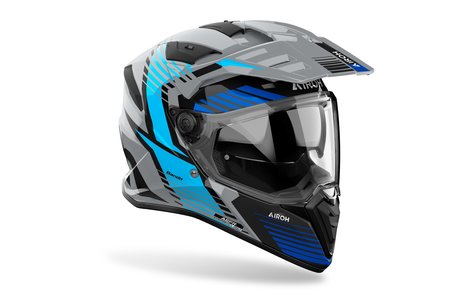Airoh Helmet Bandit Spicy blue gloss image 2